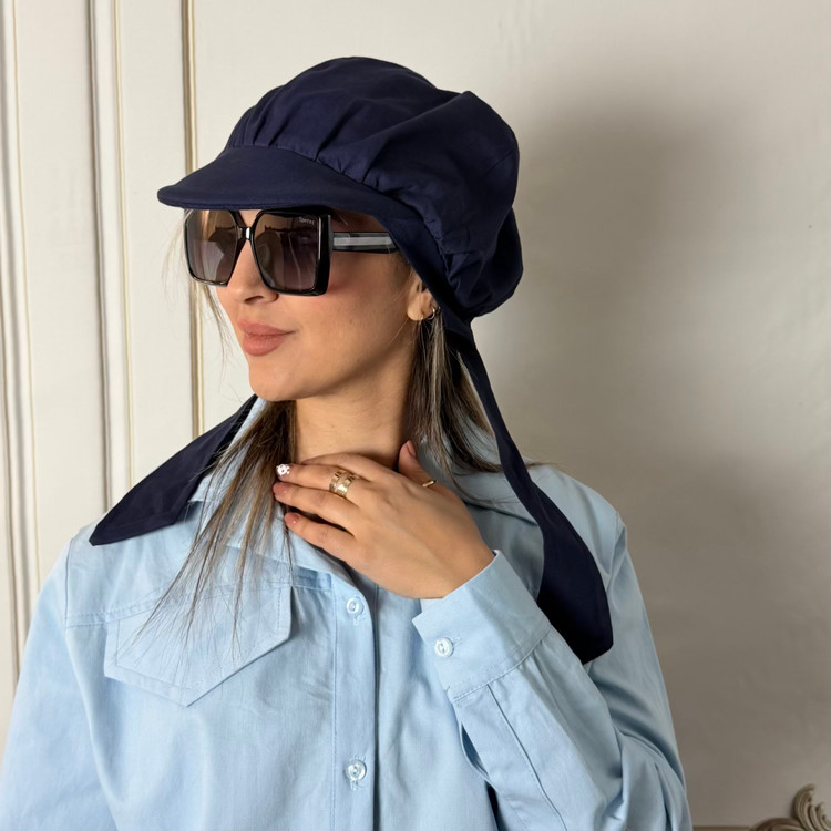 کلاه کتان مدل حجاب